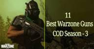 Best Guns in Warzone | The Greatest Weapons Of Call Of Duty Warzone | 2021