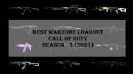 Best Warzone Loadout | COD Top Guns Loadout | Season 3