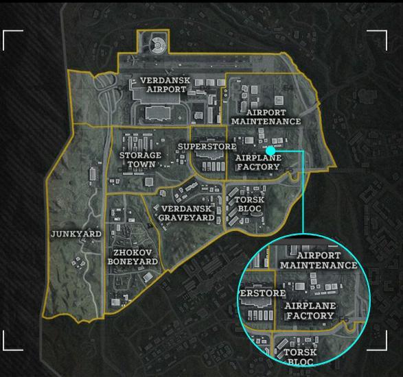 warzone bunker location (mystery bunker)