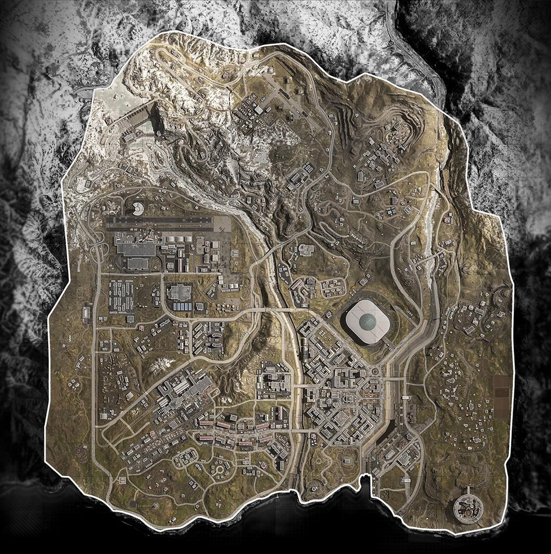 Verdansk - COD Warzone Map Layout, Points of Interest (POIs) Verdansk - COD Warzone Map Layout, Points of Interest (POIs)
