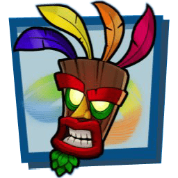 CTR Nitro-Fueled Aku Aku Mask