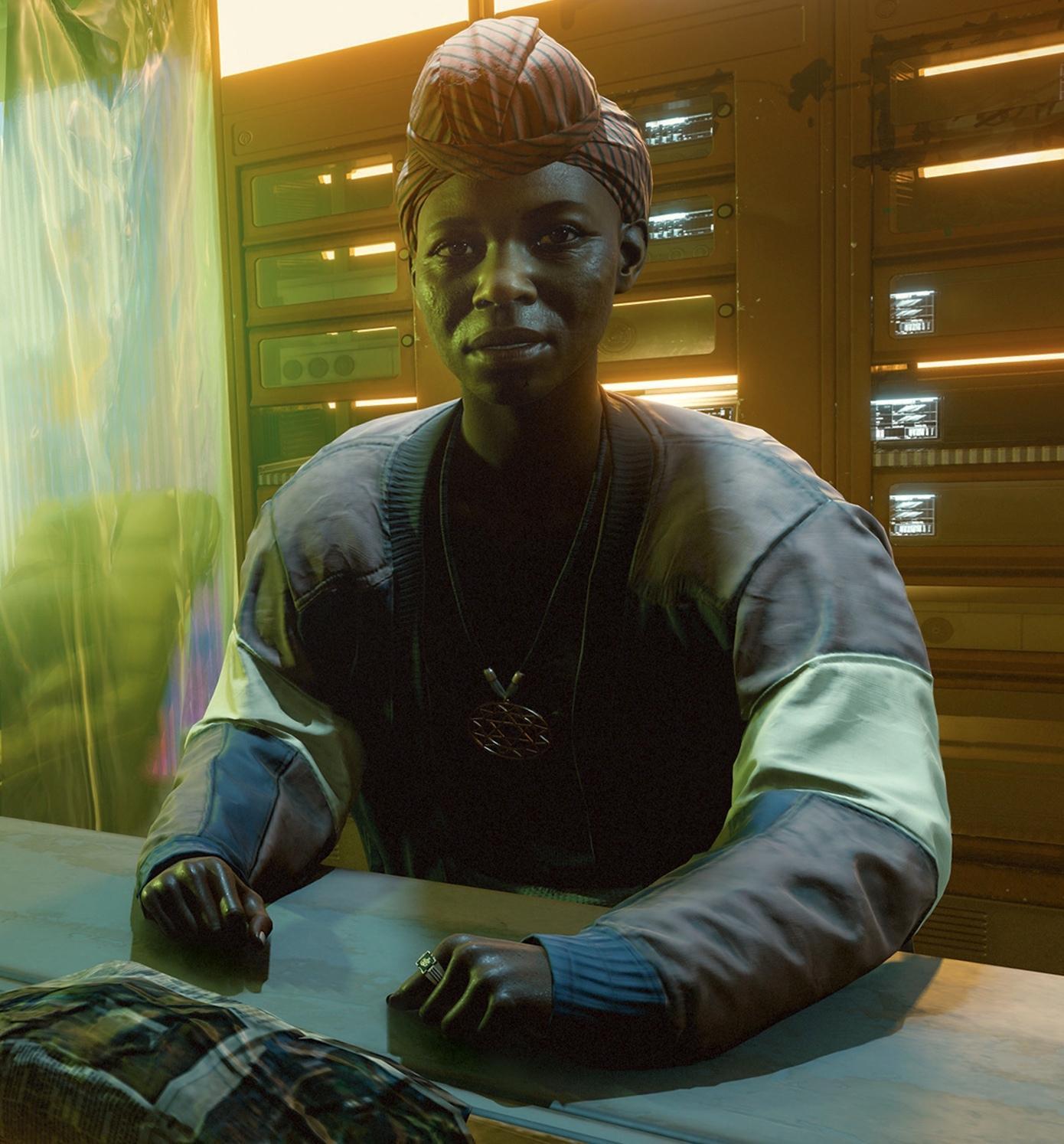 Grann Ertha - Cyberpunk 2077 Characters Guide