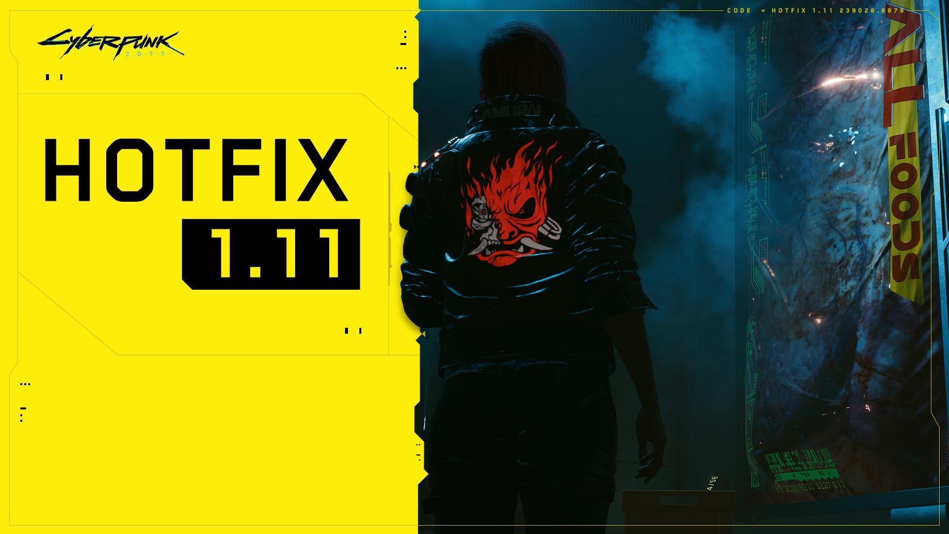 Cyberpunk 2077 Hotfix 1.11 Updates: Takemura "Down on the Street" Bug Fixed