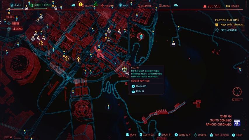pics Cyberpunk 2077 Iconic Weapons Locations Map divided we stand cyberpunk 2077