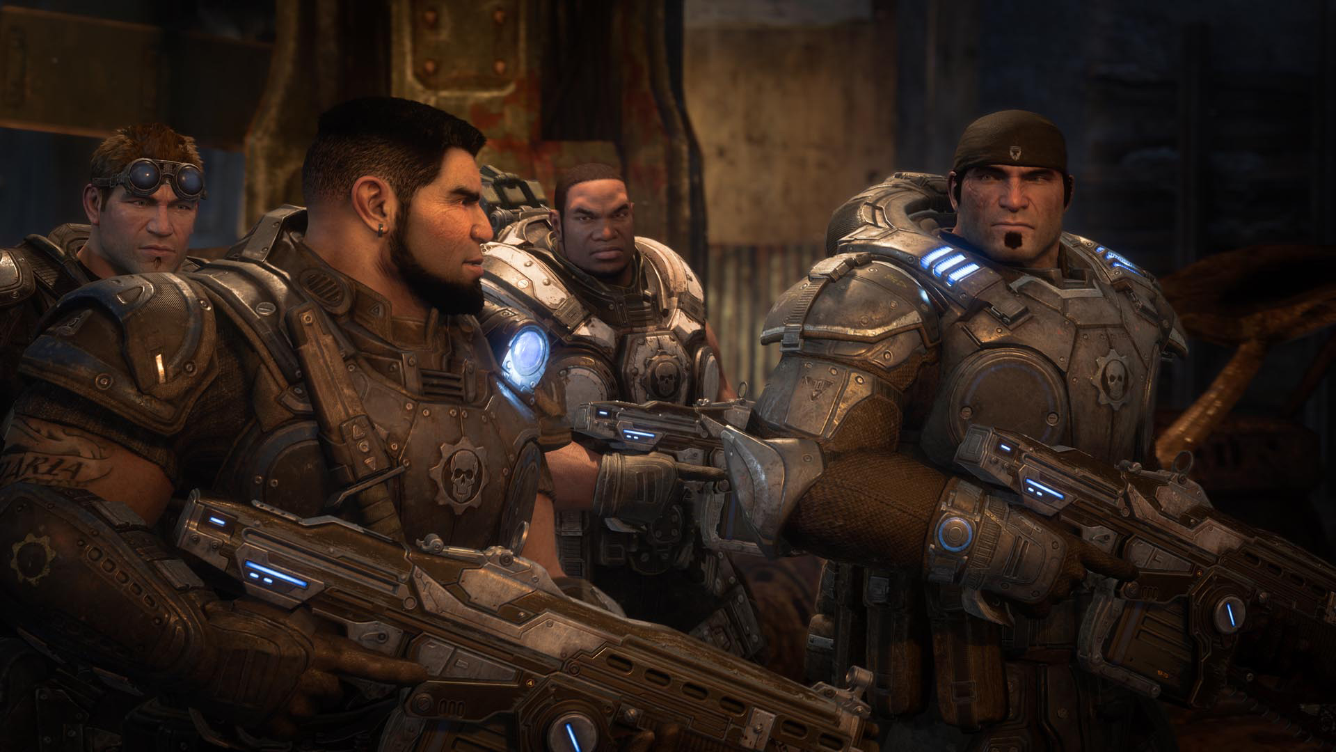 gears reloaded characters skins