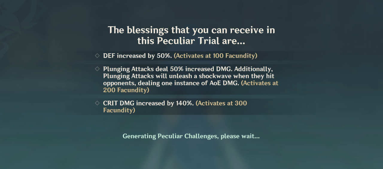 facundity boosts