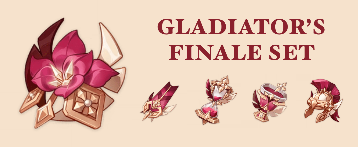 gladiators finale set