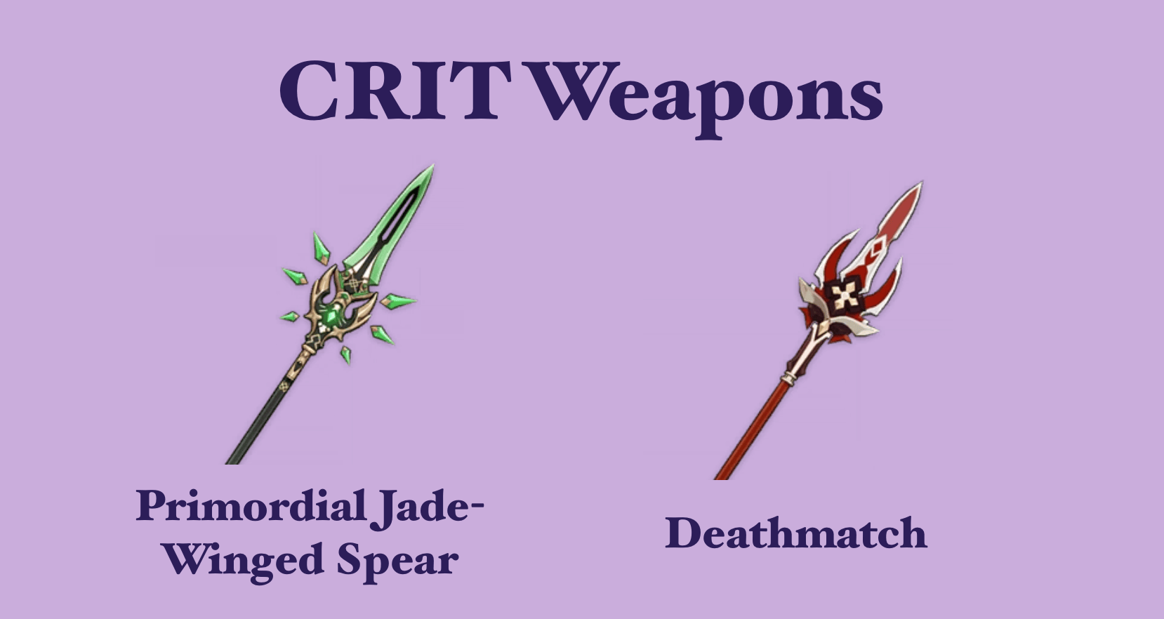 raiden crit weapons
