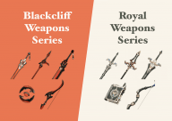 Genshin Impact: Blackcliff VS Royal Weapons 