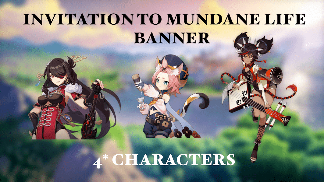 Genshin Impact: Xiao Banner 4* Characters Overview and Tips - Guides & News Genshin Impact: Xiao Banner 4* Characters Overview and Tips - Guides & News