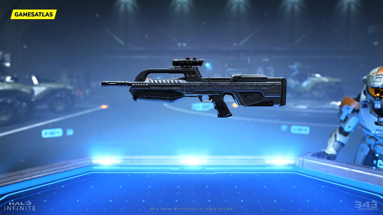 BR75 Battle Rifle - Halo Infinite Weapons BR75 Battle Rifle - Halo Infinite Weapons