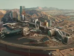 Cyberpunk2077 Pacifica Exteriors Overview 1