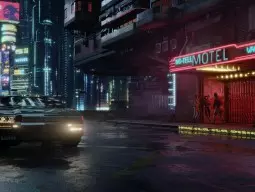 Cyberpunk2077 NowArriving Motel Taxi