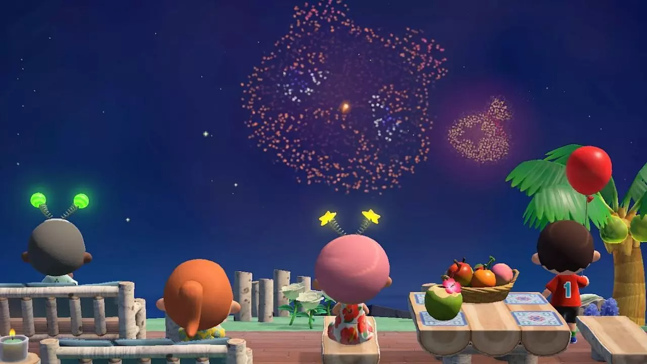 animal crossing new horizons fireworks