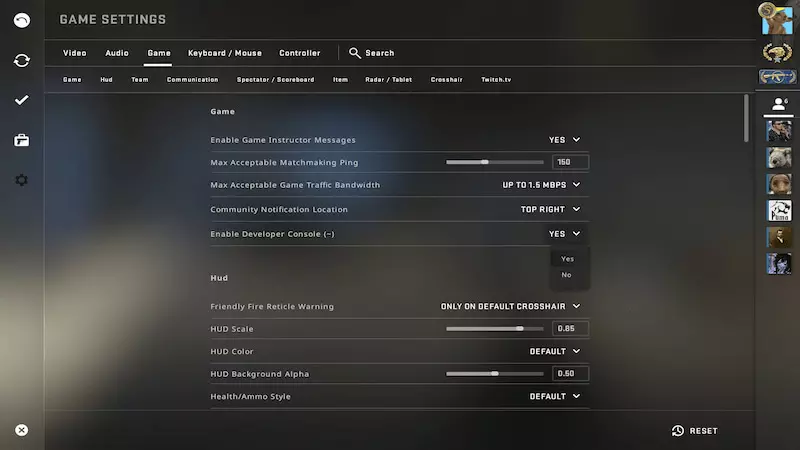 CSGO Smoke Practice Commands List