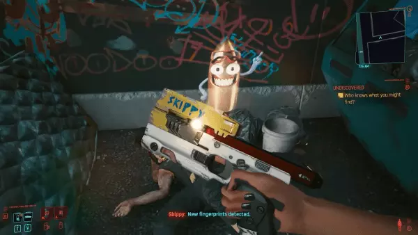 Cyberpunk 2077 - machine-gun