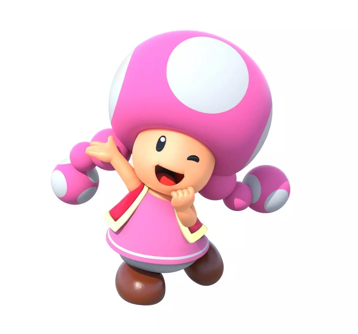 mario toadette toads sister