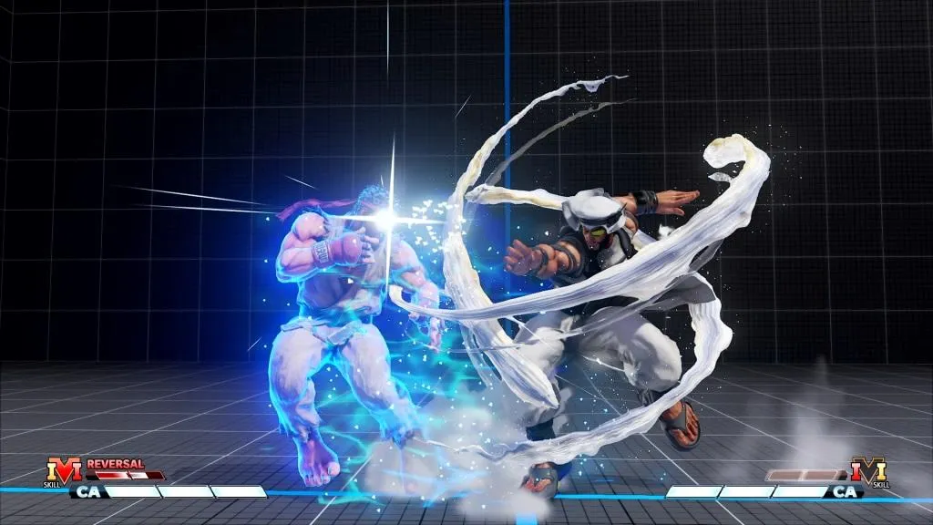 Ryu V-Shifts Rashid's attack