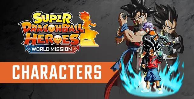 Super Dragon Ball Heroes: World Mission Playable Characters - Full List