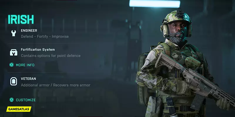 Irish - Battlefield 2042 Specialists Skins, Specialty and Trait Irish - Battlefield 2042 Specialists Skins, Specialty and Trait