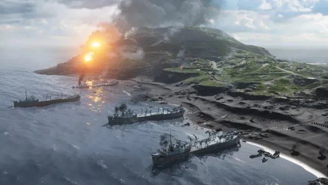 battlefield v chapter 5 war in the pacific iwo jima map