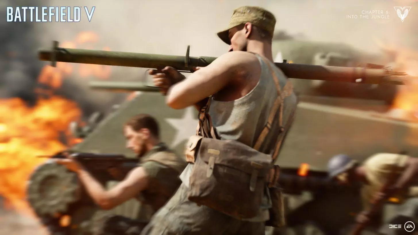 battlefield v chapter 6 into the jungle new weapons gadgets
