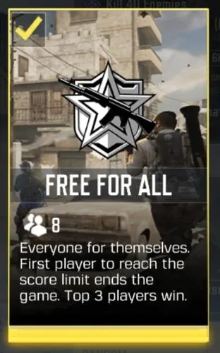 call of duty mobile free for all