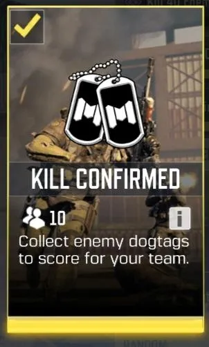 call of duty mobile kill confirmed
