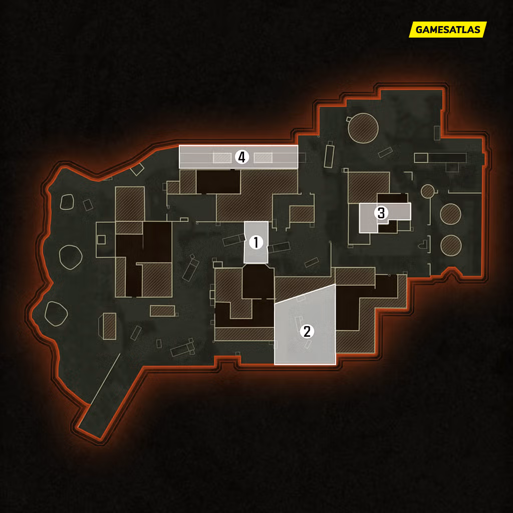firing range black ops 6 map hardpoint rotations