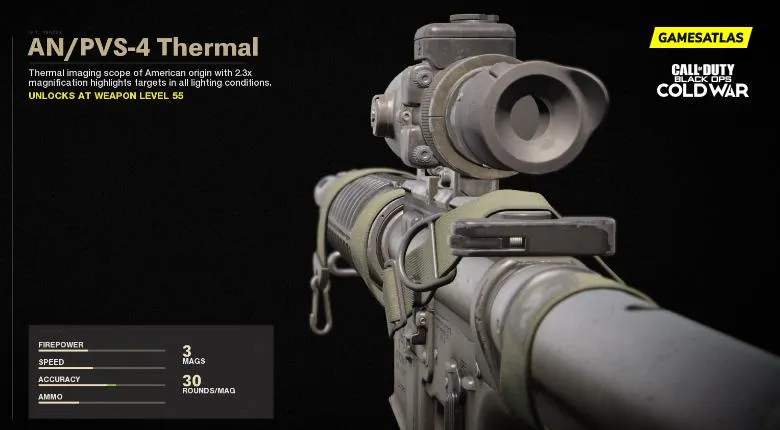 AN/PVS-4 Thermal - Optic Attachments | COD Black Ops Cold War | Call of Duty