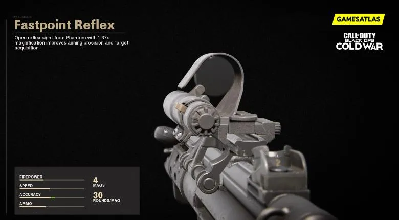 Fastpoint Reflex - Optic Attachments | COD Black Ops Cold War | Call of Duty