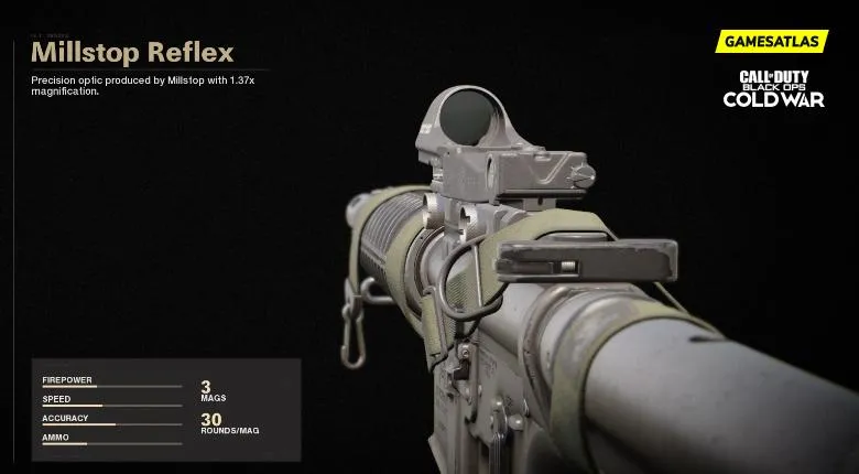 Millstop Reflex - Optic Attachments | COD Black Ops Cold War | Call of Duty