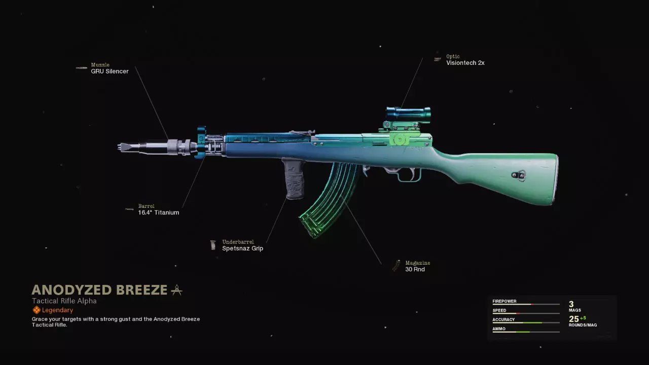 Anodyzed Breeze - COD Warzone and Black Ops Cold War Weapon Blueprint | Call of Duty Anodyzed Breeze - COD Warzone and Black Ops Cold War Weapon Blueprint | Call of Duty
