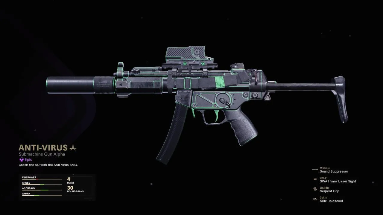 Anti-Virus - COD Warzone and Black Ops Cold War Weapon Blueprint | Call of Duty Anti-Virus - COD Warzone and Black Ops Cold War Weapon Blueprint | Call of Duty