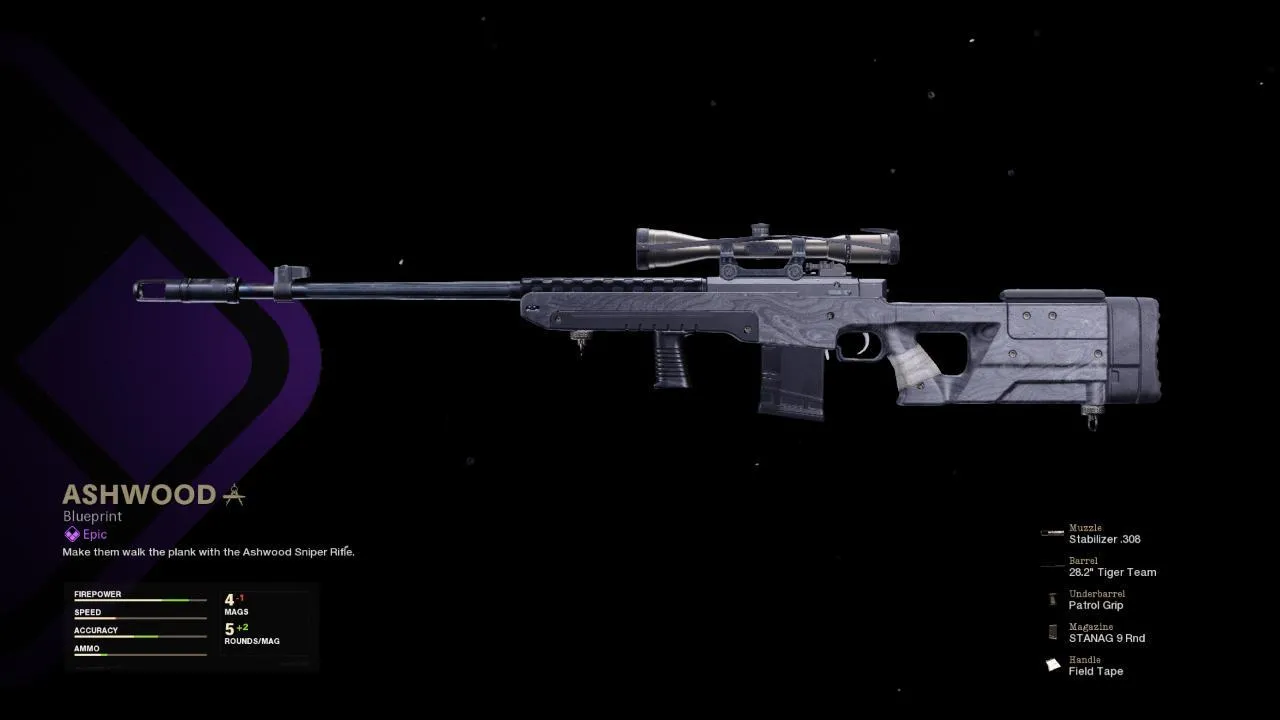 Ashwood - COD Warzone and Black Ops Cold War Weapon Blueprint | Call of Duty Ashwood - COD Warzone and Black Ops Cold War Weapon Blueprint | Call of Duty