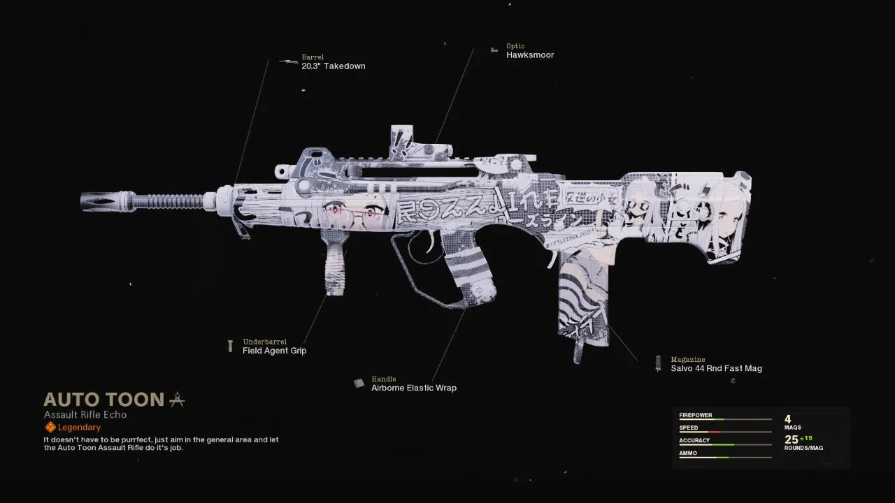 Auto Toon - COD Warzone and Black Ops Cold War Weapon Blueprint | Call of Duty Auto Toon - COD Warzone and Black Ops Cold War Weapon Blueprint | Call of Duty