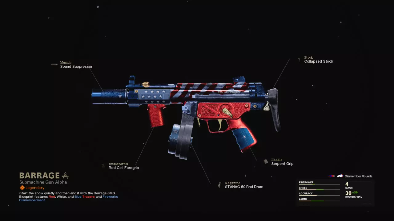 Barrage - COD Warzone and Black Ops Cold War Weapon Blueprint | Call of Duty Barrage - COD Warzone and Black Ops Cold War Weapon Blueprint | Call of Duty
