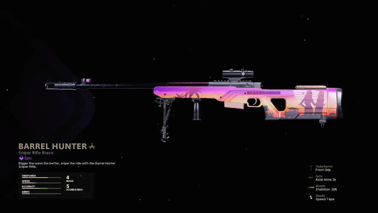 Barrel Hunter - COD Warzone and Black Ops Cold War Weapon Blueprint | Call of Duty
