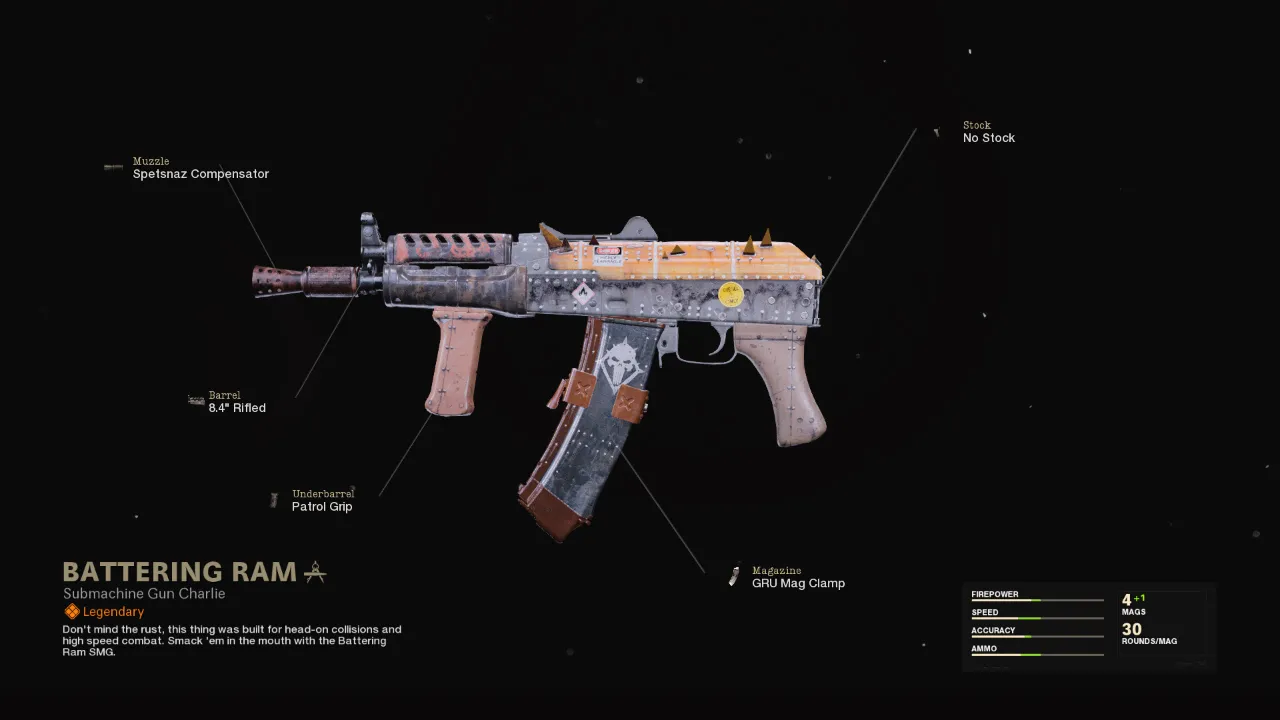 Battering Ram - COD Warzone and Black Ops Cold War Weapon Blueprint | Call of Duty Battering Ram - COD Warzone and Black Ops Cold War Weapon Blueprint | Call of Duty