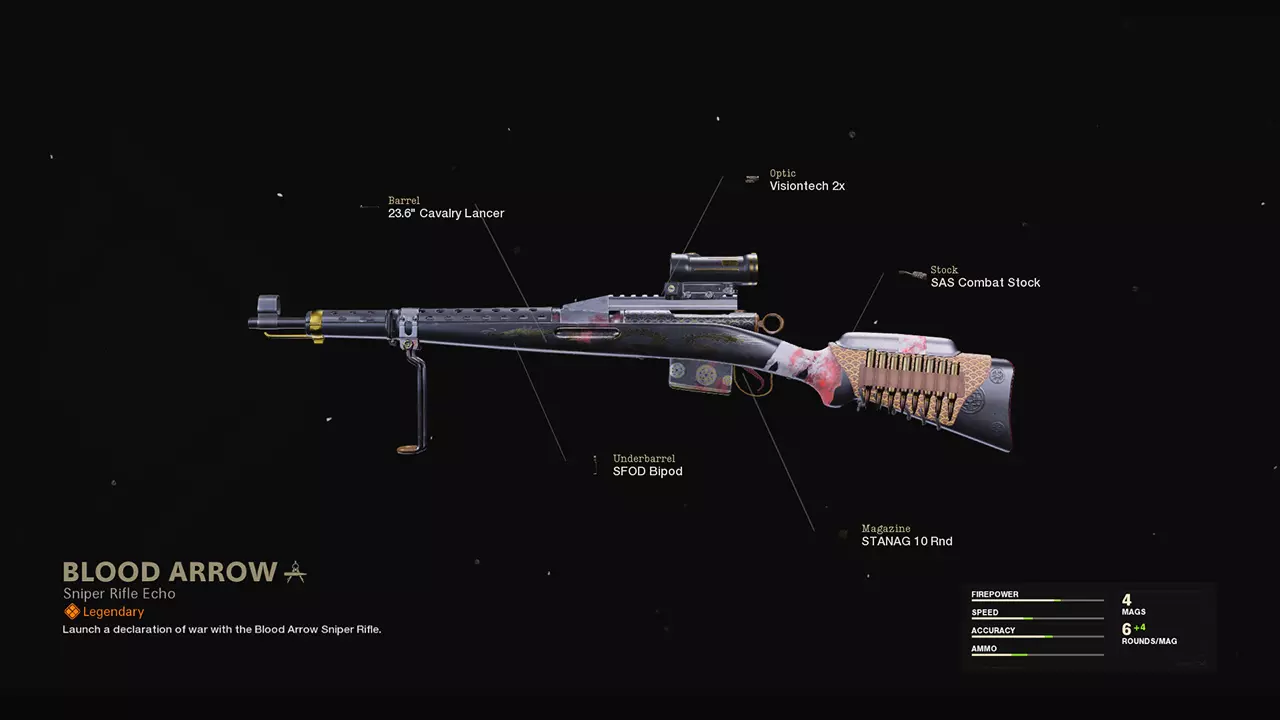 Blood Arrow - COD Warzone and Black Ops Cold War Weapon Blueprint | Call of Duty Blood Arrow - COD Warzone and Black Ops Cold War Weapon Blueprint | Call of Duty