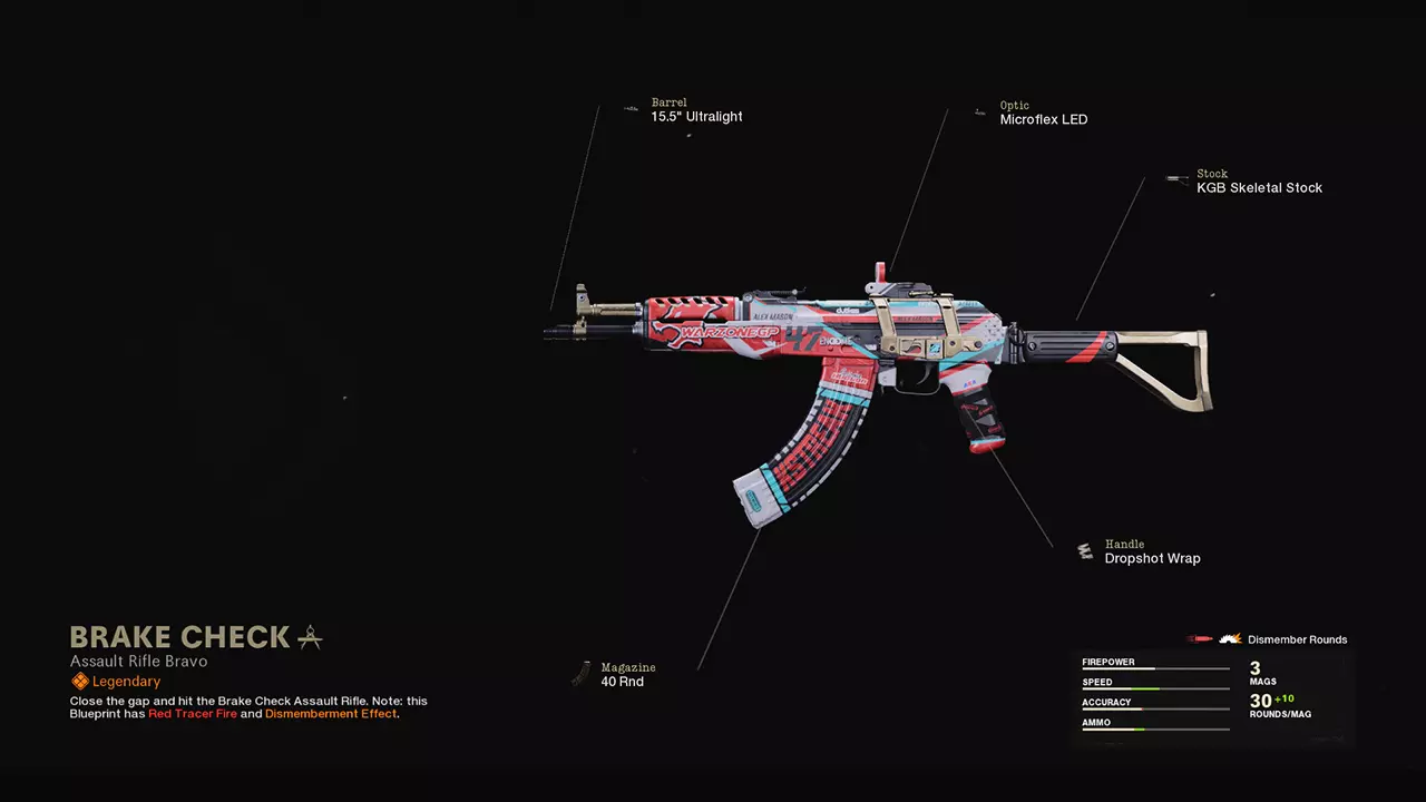 Brake Check - COD Warzone and Black Ops Cold War Weapon Blueprint | Call of Duty Brake Check - COD Warzone and Black Ops Cold War Weapon Blueprint | Call of Duty