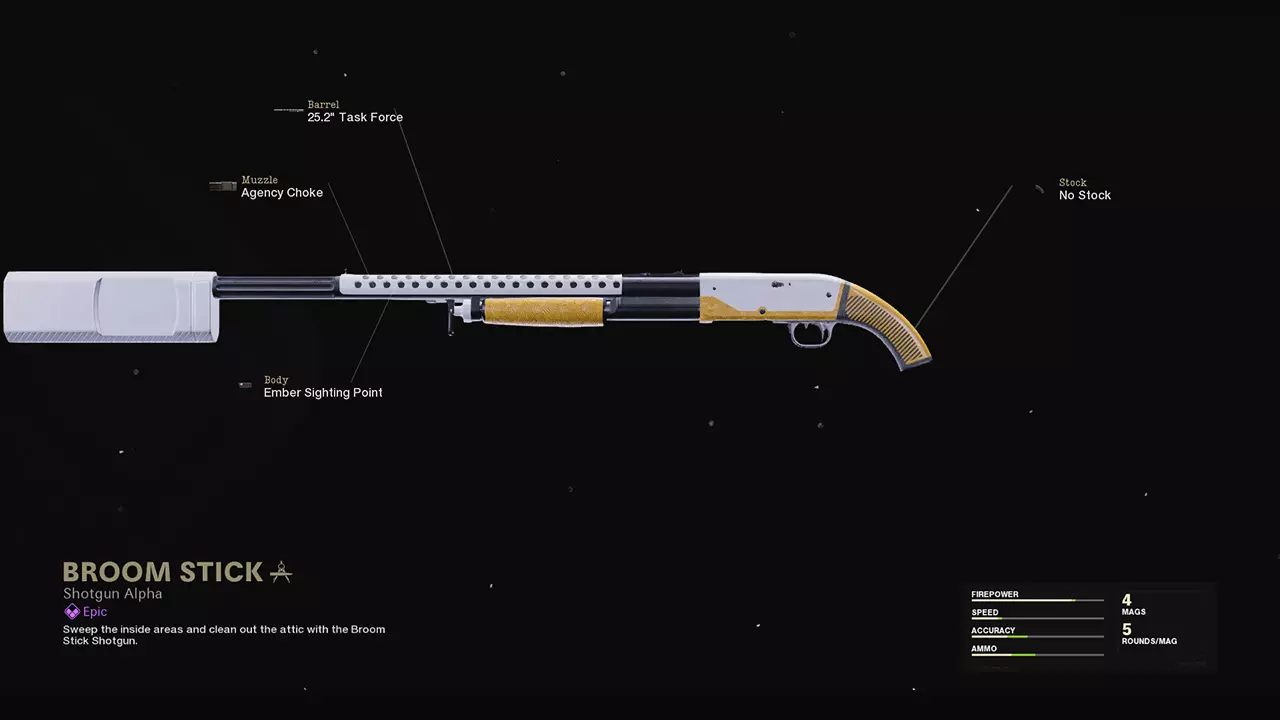 Broom Stick - COD Warzone and Black Ops Cold War Weapon Blueprint | Call of Duty Broom Stick - COD Warzone and Black Ops Cold War Weapon Blueprint | Call of Duty