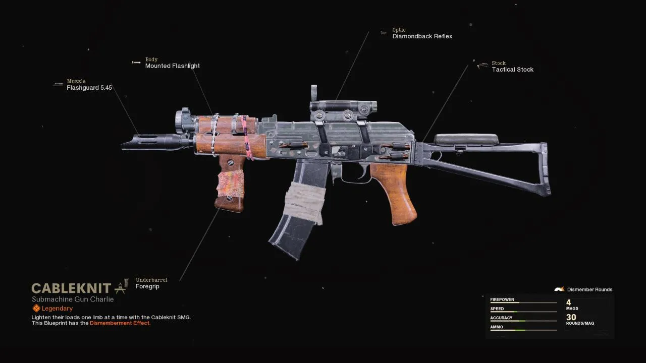 Cableknit - COD Warzone and Black Ops Cold War Weapon Blueprint | Call of Duty Cableknit - COD Warzone and Black Ops Cold War Weapon Blueprint | Call of Duty