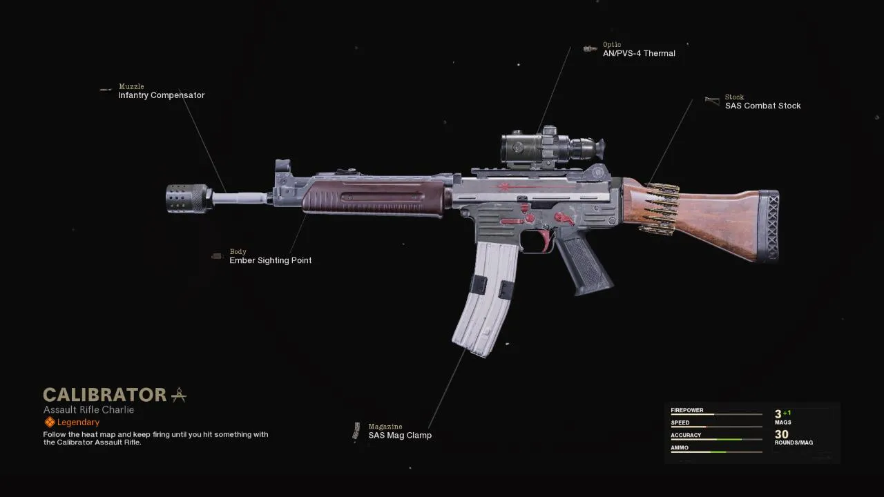 Calibrator - COD Warzone and Black Ops Cold War Weapon Blueprint | Call of Duty