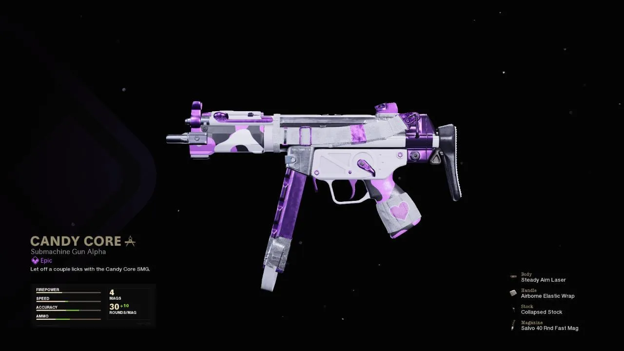 Candy Core - COD Warzone and Black Ops Cold War Weapon Blueprint | Call of Duty