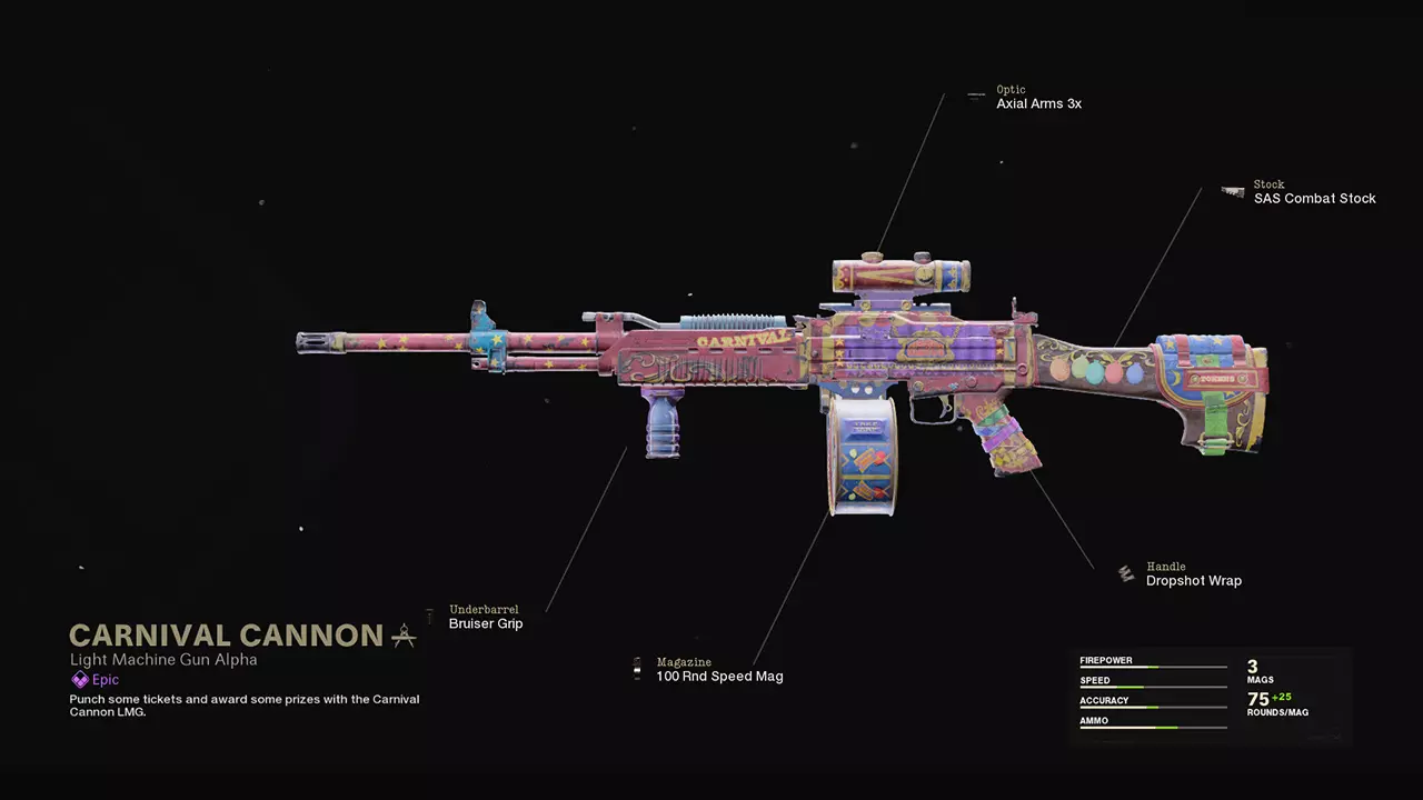Carnival Cannon - COD Warzone and Black Ops Cold War Weapon Blueprint | Call of Duty Carnival Cannon - COD Warzone and Black Ops Cold War Weapon Blueprint | Call of Duty