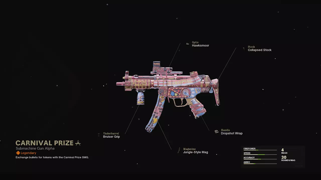 Carnival Prize - COD Warzone and Black Ops Cold War Weapon Blueprint | Call of Duty Carnival Prize - COD Warzone and Black Ops Cold War Weapon Blueprint | Call of Duty
