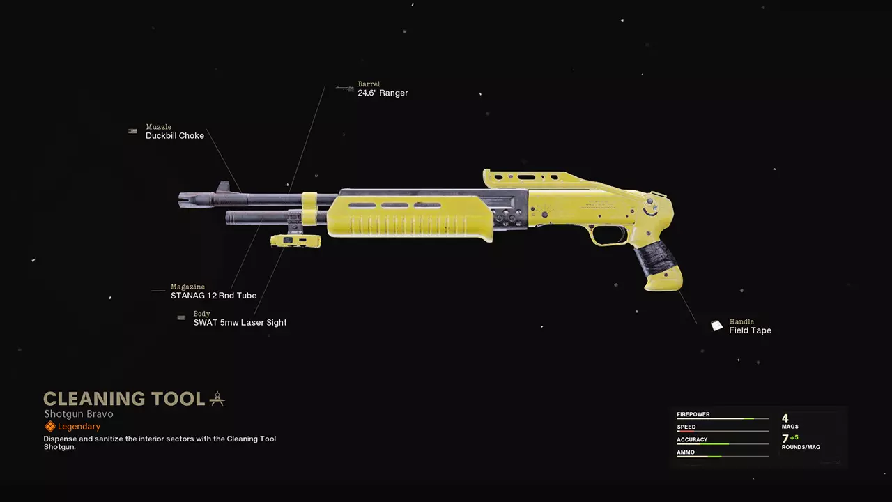 Cleaning Tool - COD Warzone and Black Ops Cold War Weapon Blueprint | Call of Duty Cleaning Tool - COD Warzone and Black Ops Cold War Weapon Blueprint | Call of Duty
