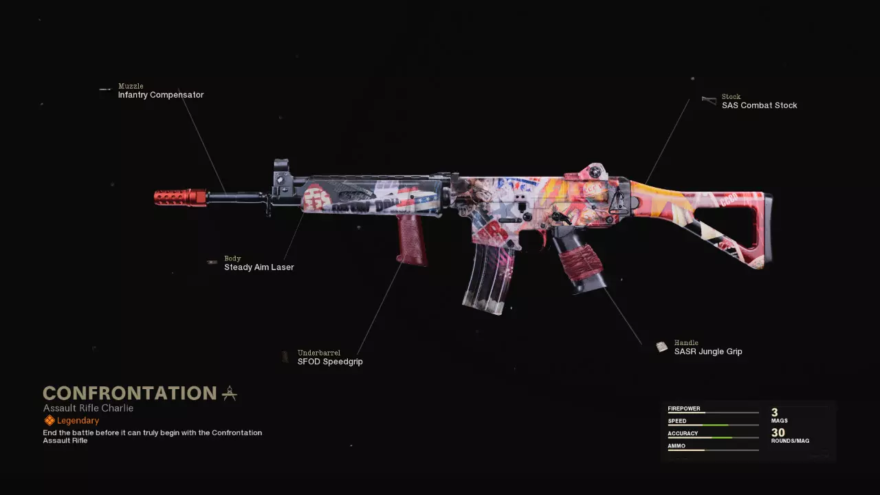 Confrontation - COD Warzone and Black Ops Cold War Weapon Blueprint | Call of Duty