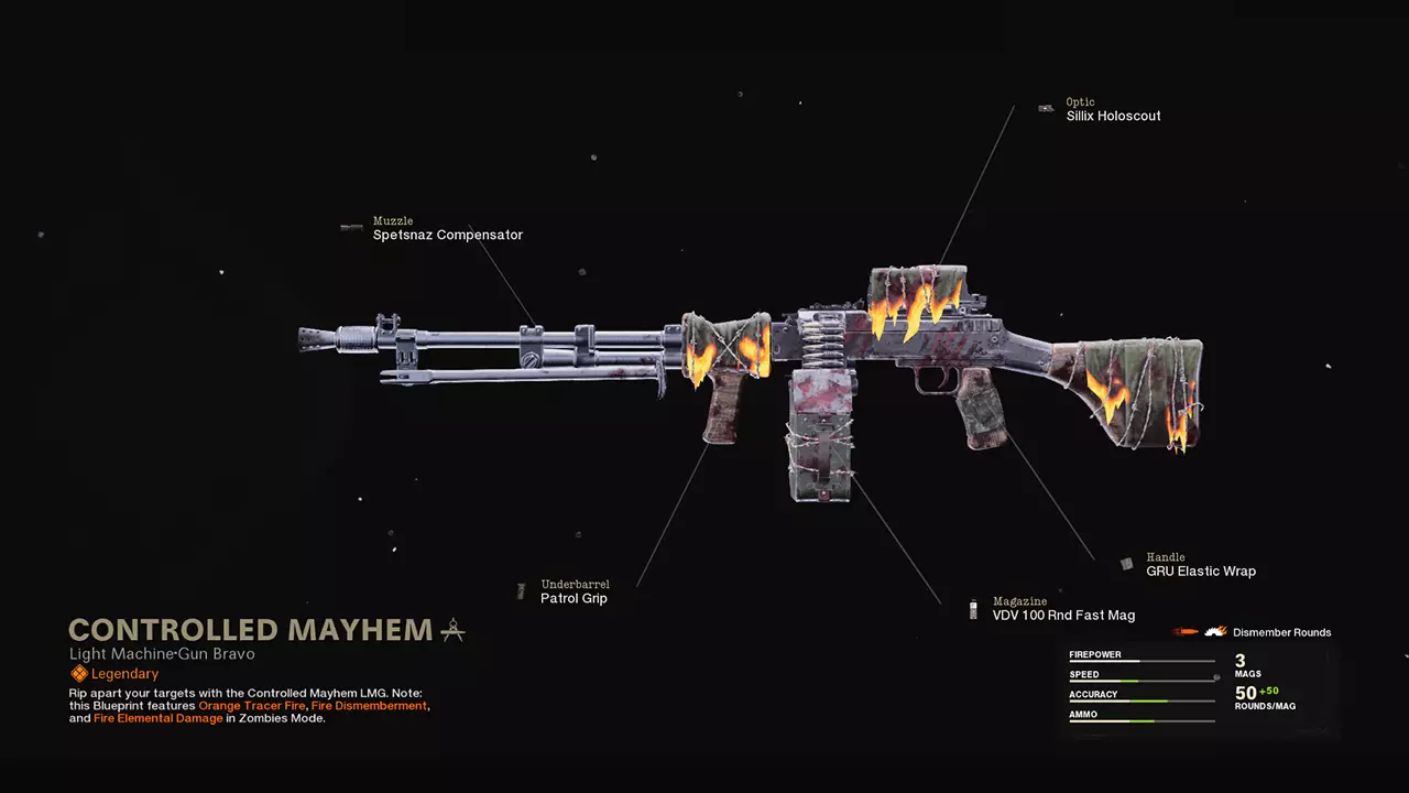Controlled Mayhem - COD Warzone and Black Ops Cold War Weapon Blueprint | Call of Duty